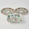 A Set of Three Chinese Qing Dynasty Canton Famille-rose Dish - 2