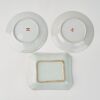 A Set of Three Chinese Qing Dynasty Canton Famille-rose Dish - 3