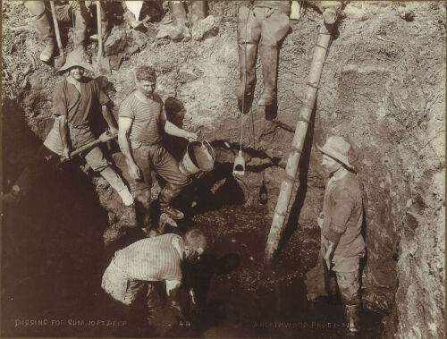 ARTHUR NORTHWOOD Digging for Gum 10 Feet Deep