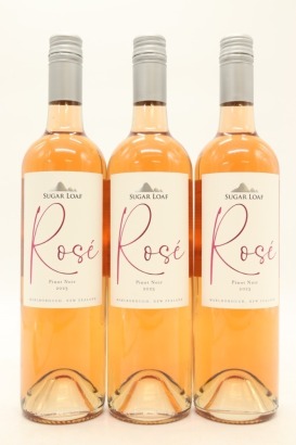 (3) 2023 Sugar Loaf Pinot Noir Rose, Marlborough