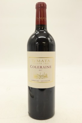 (1) 2017 Te Mata Estate Coleraine, Hawke's Bay [JR17]