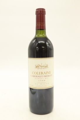 (1) 1988 Te Mata Estate Coleraine, Hawke's Bay (TS)