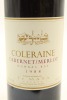 (1) 1988 Te Mata Estate Coleraine, Hawke's Bay (TS) - 2