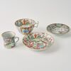 Four Sets of Chinese Qing Dynasty Canton Famille-rose Cups and Saucers - 2