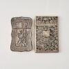 A Set of Two Chinese Late 19th Century Export Silver Repouss&eacute; Card Cases - 2