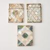 A Set of Three Decorative Mother-of-Pearl Inlaid Card Cases - 2