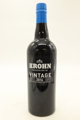 (1) 2016 Wiese & Krohn Vintage Port, 20% ABV