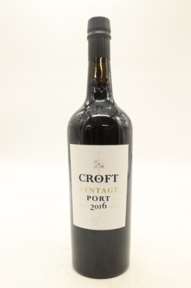 (1) 2016 Croft Vintage Port, 20.5% ABV