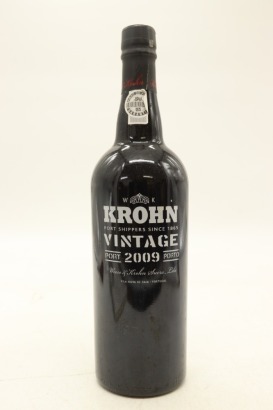 (1) 2009 Wiese & Krohn Vintage Port, 20% ABV