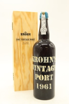 (1) 1961 Wiese & Krohn Vintage Port, 21% ABV [OWC]
