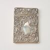 A Decorated Silver Card Case - 2