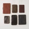 A Set of Six Decorative Leather Wallet Cases - 2