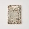 A Decorated Silver Card Case