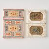 A Set of Two Decorative Embroidered Card Cases