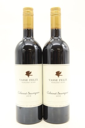 (2) 2018 Vasse Felix Estate Cabernet Sauvignon, Margaret River [JR16]
