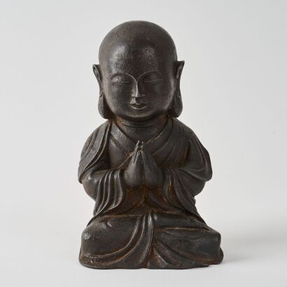 A Chinese Bronze Figure of Buddha