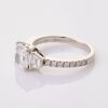 Platinum, Sutcliffe, Handmade, 1.51ct / .58ct Diamond Ring, GIA certified - 2