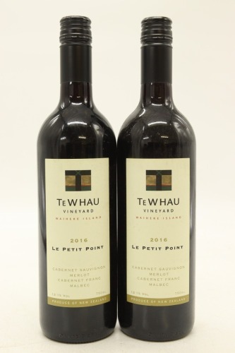 (2) 2016 Te Whau Le Petit Point, Waiheke Island