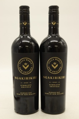 (2) 2020 Villa Maria The Gravels Ngakirikiri, Gimblett Gravels