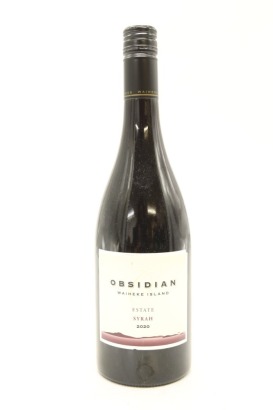 (1) 2020 Obsidian Syrah, Waiheke Island