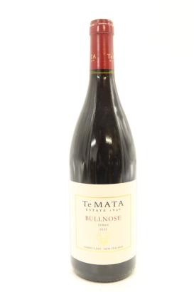 (1) 2022 Te Mata Estate Bullnose Syrah, Hawke's Bay