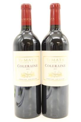 (2) 2015 Te Mata Estate Coleraine, Hawke's Bay [BC97] [JR16.5]