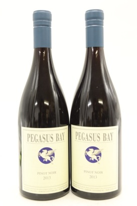 (2) 2013 Pegasus Bay Pinot Noir, Waipara Valley