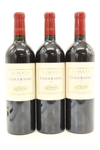 (3) 2013 Te Mata Estate Coleraine, Hawke's Bay [BC98]