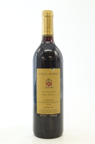 (1) 1999 Villa Maria Cellar Selection Cabernet Sauvignon - Merlot, Hawke's Bay