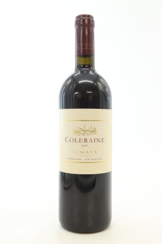 (1) 2009 Te Mata Estate Coleraine, Hawke's Bay [JR16.5]
