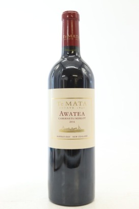 (1) 2016 Te Mata Estate 'Awatea' Cabernets - Merlot, Hawke's Bay