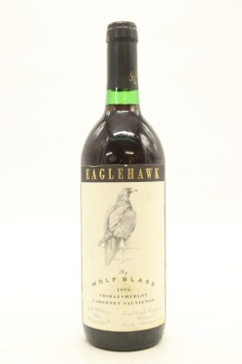 (1) 1996 Wolf Blass Eaglehawk Shiraz - Merlot - Cabernet Sauvignon, South Australia