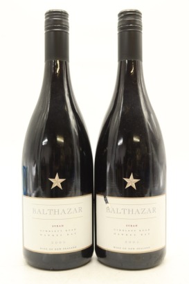 (2) 2005 Balthazar Syrah, Gimblett Gravels
