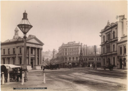 PHOTOGRAPHER UNKNOWN Custom-House Square, Dunedin