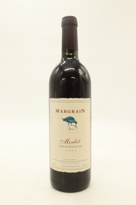 (1) 1996 Margrain River Merlot, Martinborough