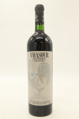 (1) 1990 Vavasour Reserve Cabernet Sauvignon - Cabernet Franc, Awatere Valley