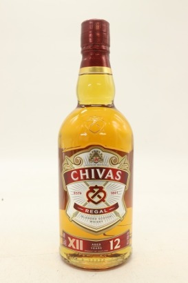 (1) Chivas Regal 12 Year Old Blended Scotch Whisky, 40% ABV