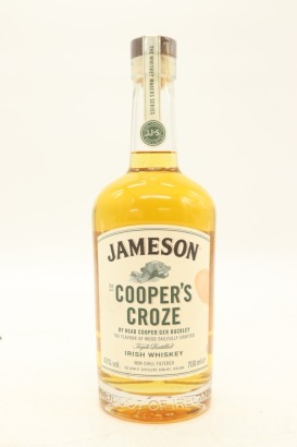 (1) Jameson The Cooper's Croze Blended Irish Whiskey, 43% ABV