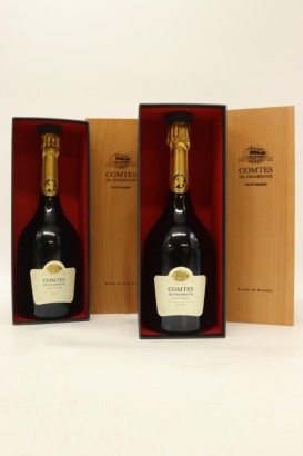 (2) 2006 Taittinger Comtes de Champagne Blanc de Blancs Brut, Champagne (GB) [JR18]