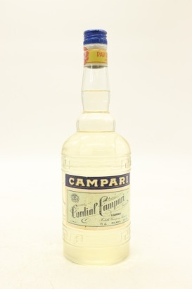 (1) Campari Cordial Liquore, 750ml, 36% ABV, Circa. 1970's