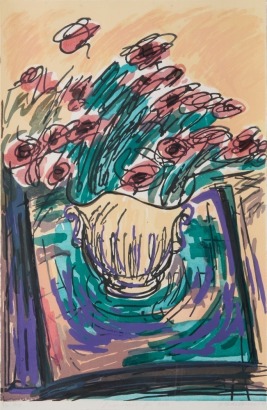 LORRAINE DE VORMS Anemones For Kate