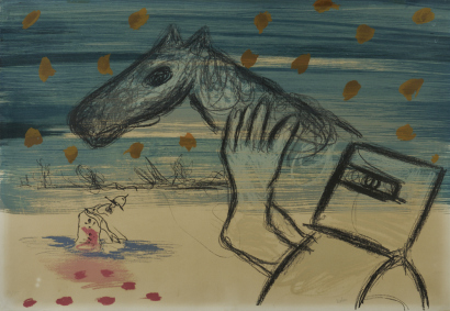 SIDNEY NOLAN Kelly and Horse