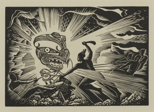 E. MERVYN TAYLOR Maui Taming The Sun