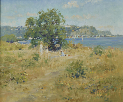 ION BROWN A Summer Afternoon, Ahuriri Estuary