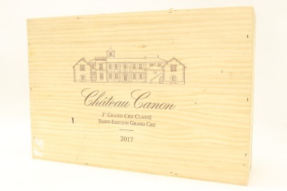(6) 2017 Chateau Canon, Saint-Emilion Grand Cru [RP96] [JR17.5] (OWC)