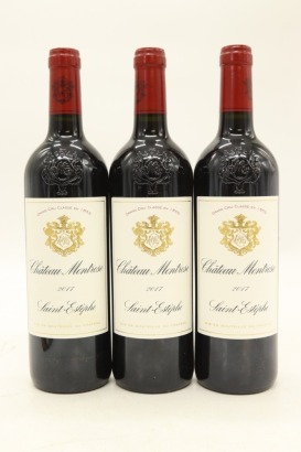 (3) 2017 Chateau Montrose, Saint-Estephe [RP95] [JR17]