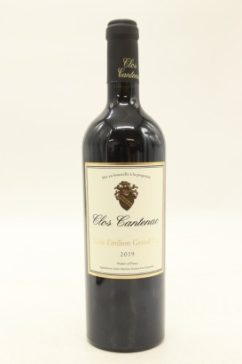 (1) 2019 Clos Cantenac, Saint-Emilion Grand Cru