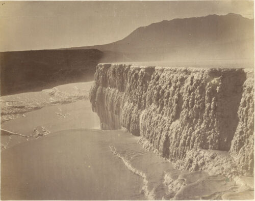 PHOTOGRAPHER UNKNOWN The Pink Terrace, Lake Rotomahana, New Zealand