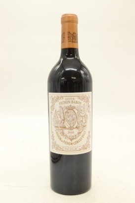 (1) 2018 Chateau Pichon-Longueville au Baron de Pichon-Longueville, Pauillac [RP96] [JR18]