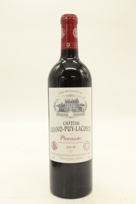 (1) 2018 Chateau Grand-Puy-Lacoste, Pauillac [JR17]